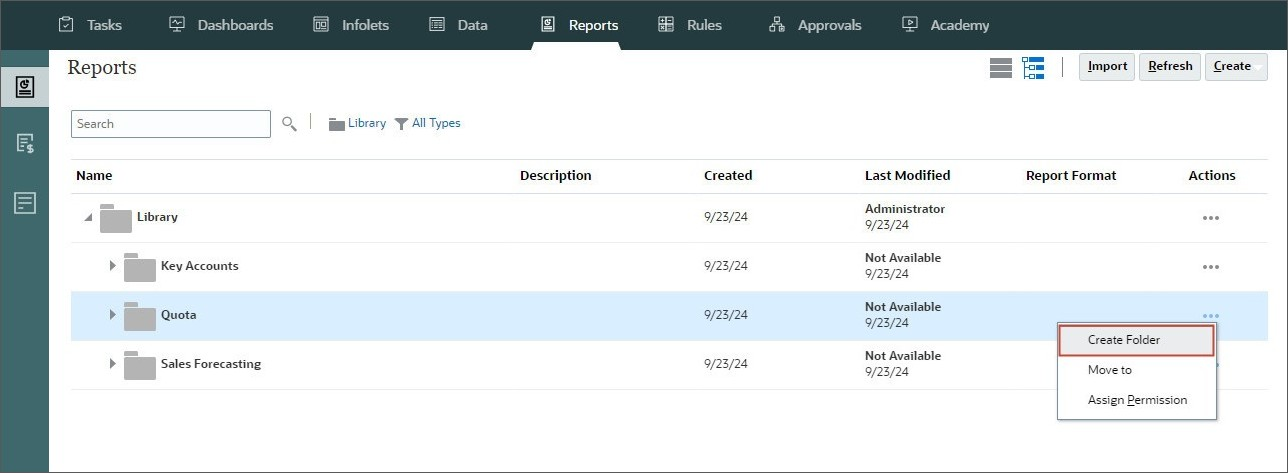 Report repository